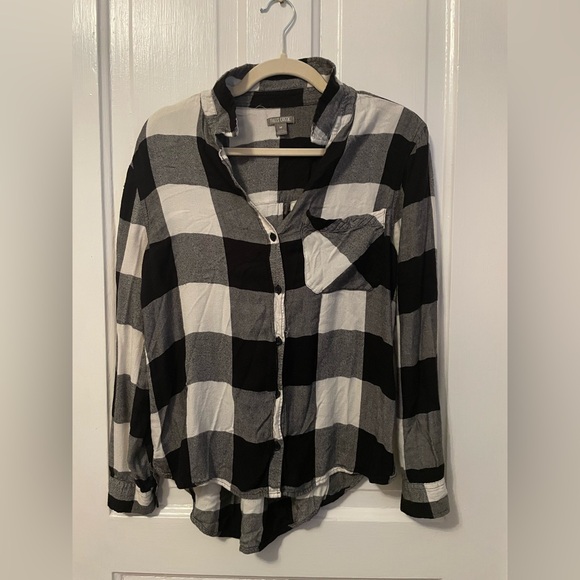 2 for $6 Black & White Flannel - Picture 5 of 8